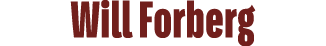 Will Forberg