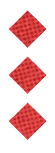 A black and white image of a circle with a red dot in the middle. Description generated by AI