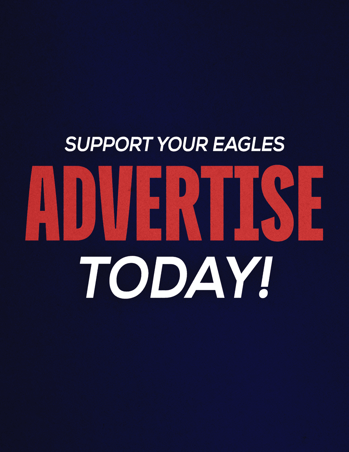 Advertisement for the Eagles. Description generated by AI