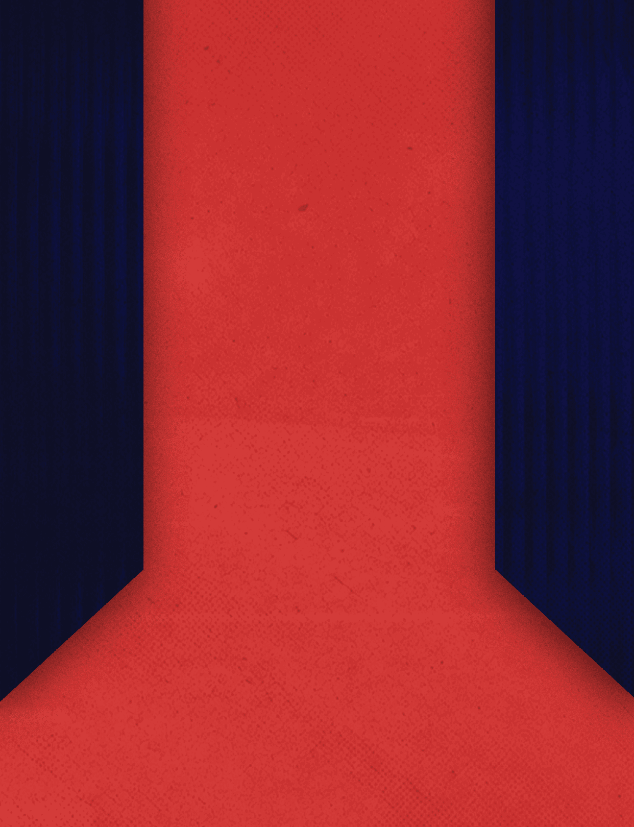 Three red and blue flags. Description generated by AI