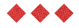 A black and white image of a circle with a red dot in the middle. Description generated by AI