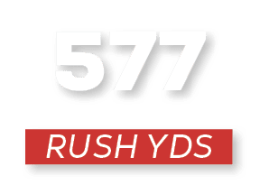 RUSH YDS,57
