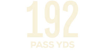 192 PASS YDS