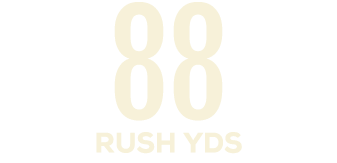 88 RUSH YDS