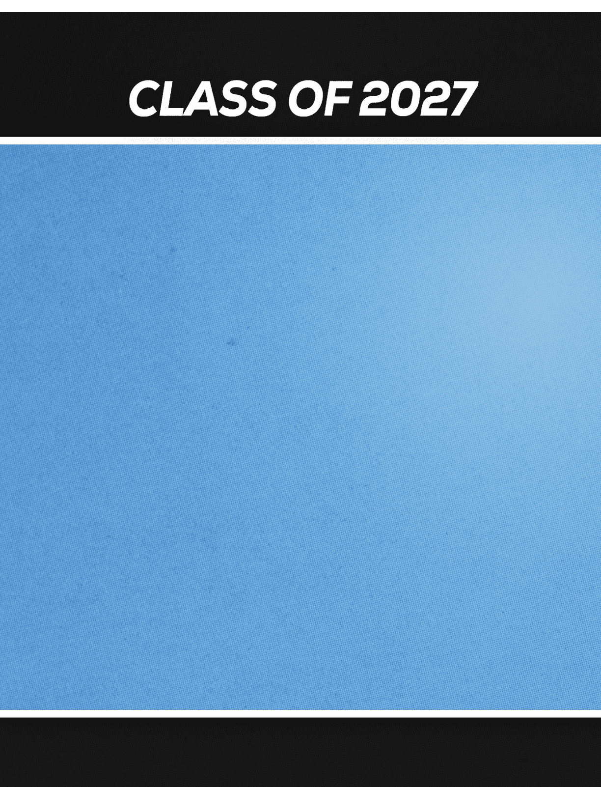 A blue sky with no clouds. AI generated content