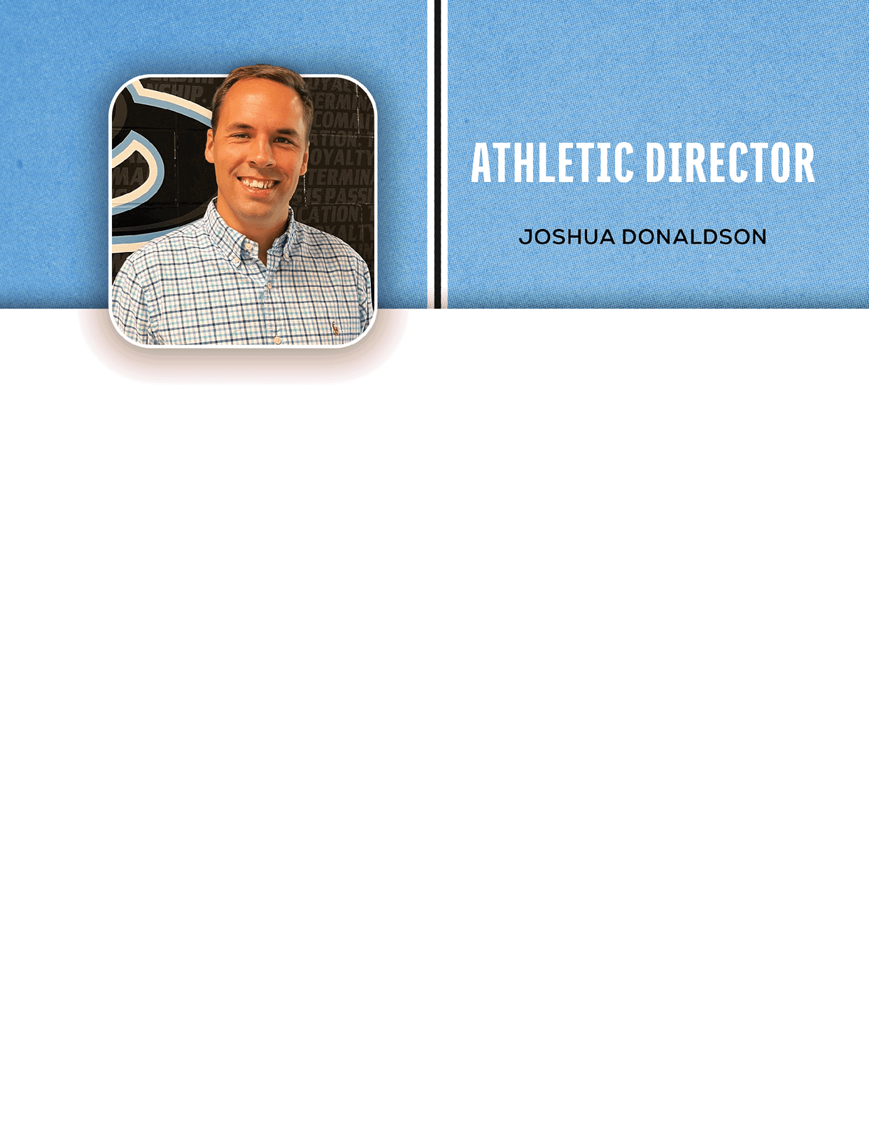 A man is smiling for a photo in a blue shirt. AI generated content
