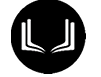 A black and white image of a book. Description generated by AI