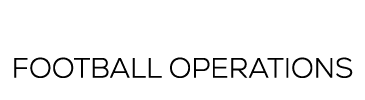 Bryan Tull FOOTBALL OPERATIONS