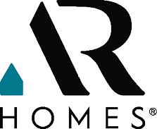 A logo for a company called R Homes. AI generated content