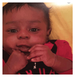 A young child wearing a basketball jersey with the number 23 on it. AI generated content