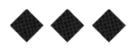 A black and white image of a circle with a line through it. Description generated by AI
