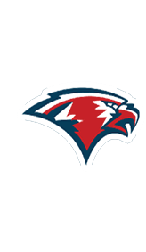 A blue and red logo of a bird with its mouth open. AI generated content