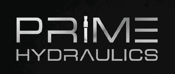 A black and white image of a hydraulic logo. AI generated content