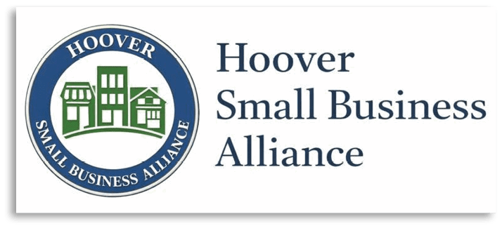 A logo for the Hoover Small Business Alliance. AI generated content