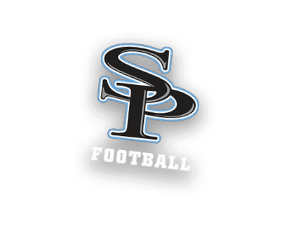 A logo for a school with a blue and black color scheme. AI generated content