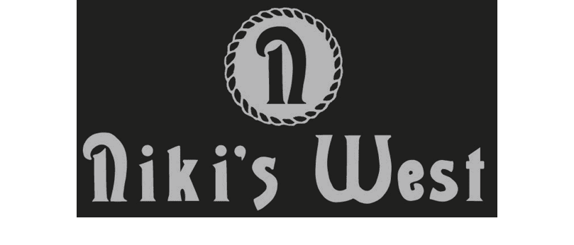 A stylized black and gray logo features a circular rope border enclosing a unique black symbol resembling a combination of the letters “n" and "1" on a gray background. Description generated by AI