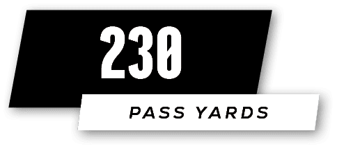 Pass yards,23