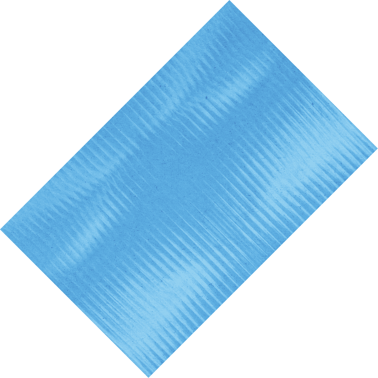 A blue textured surface with a repeating pattern of vertical ridges creating a symmetrical wave-like effect. Description generated by AI