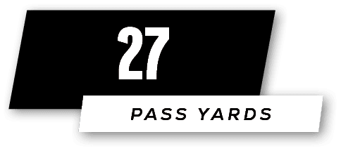 Pass yards,2