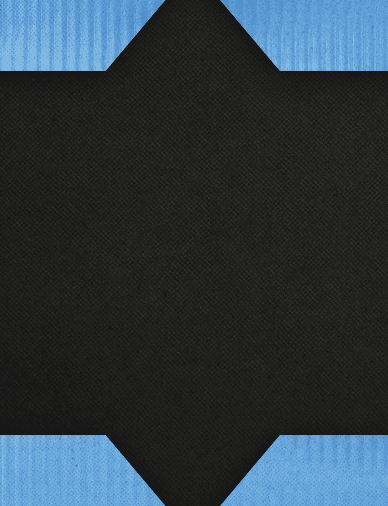 A black and blue checkered pattern on a piece of paper. AI generated content