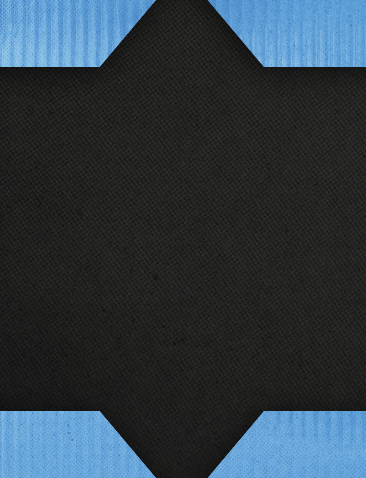 A black and blue checkered pattern on a piece of paper. AI generated content