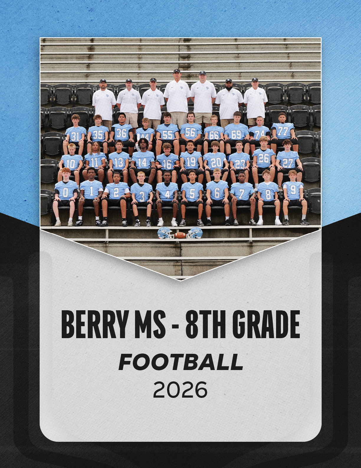 A football team posing for a picture. AI generated content