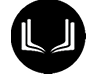 A black and white image of a book. Description generated by AI
