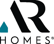 A logo for a company called R Homes. AI generated content