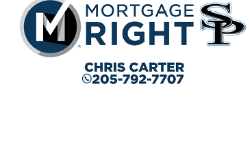 A logo for Mortgage Right features a blue and white color scheme with a checkmark symbol. AI generated content