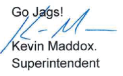 A blue signature on a white background with the name Kevin Maddux. AI generated content