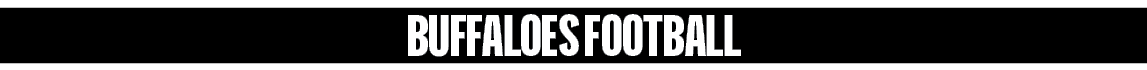 BUFFALOES FOOTBAL