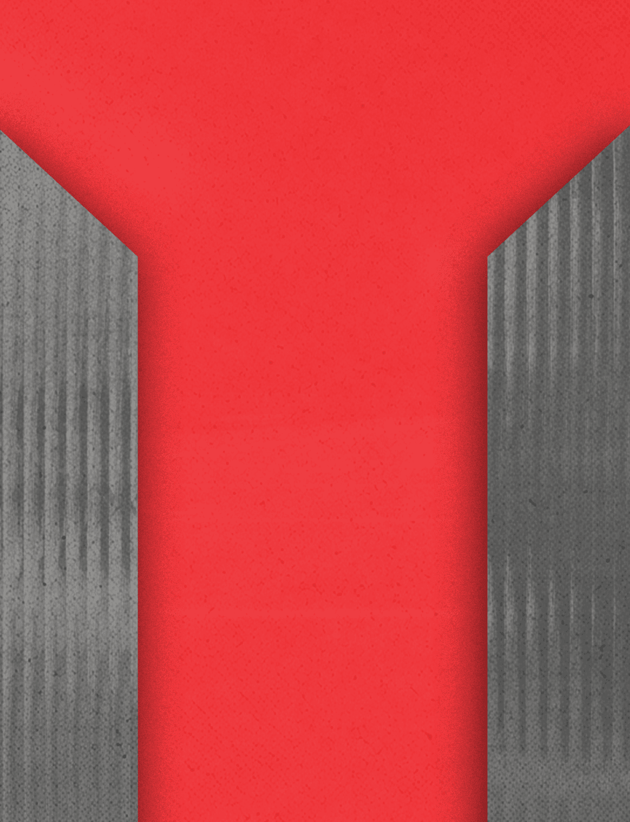A red and white striped pattern on a gray background. Description generated by AI