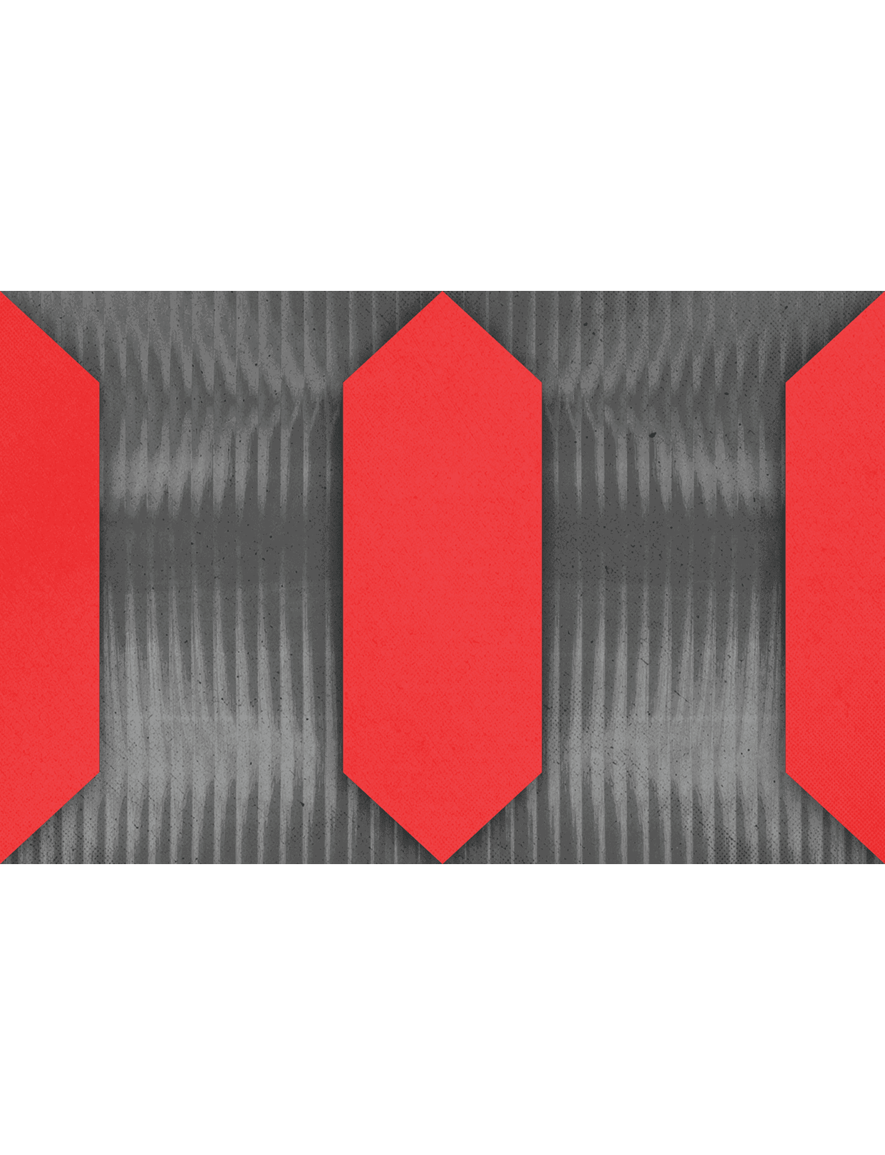 A red tie with a white background. Description generated by AI