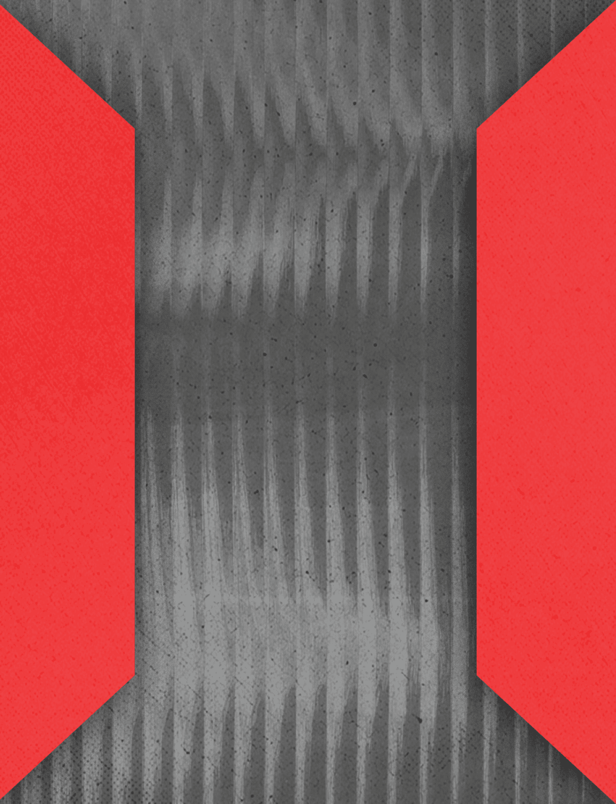 A red tie with a white background. Description generated by AI