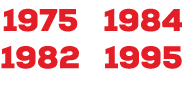 1975 1982 1984 1995