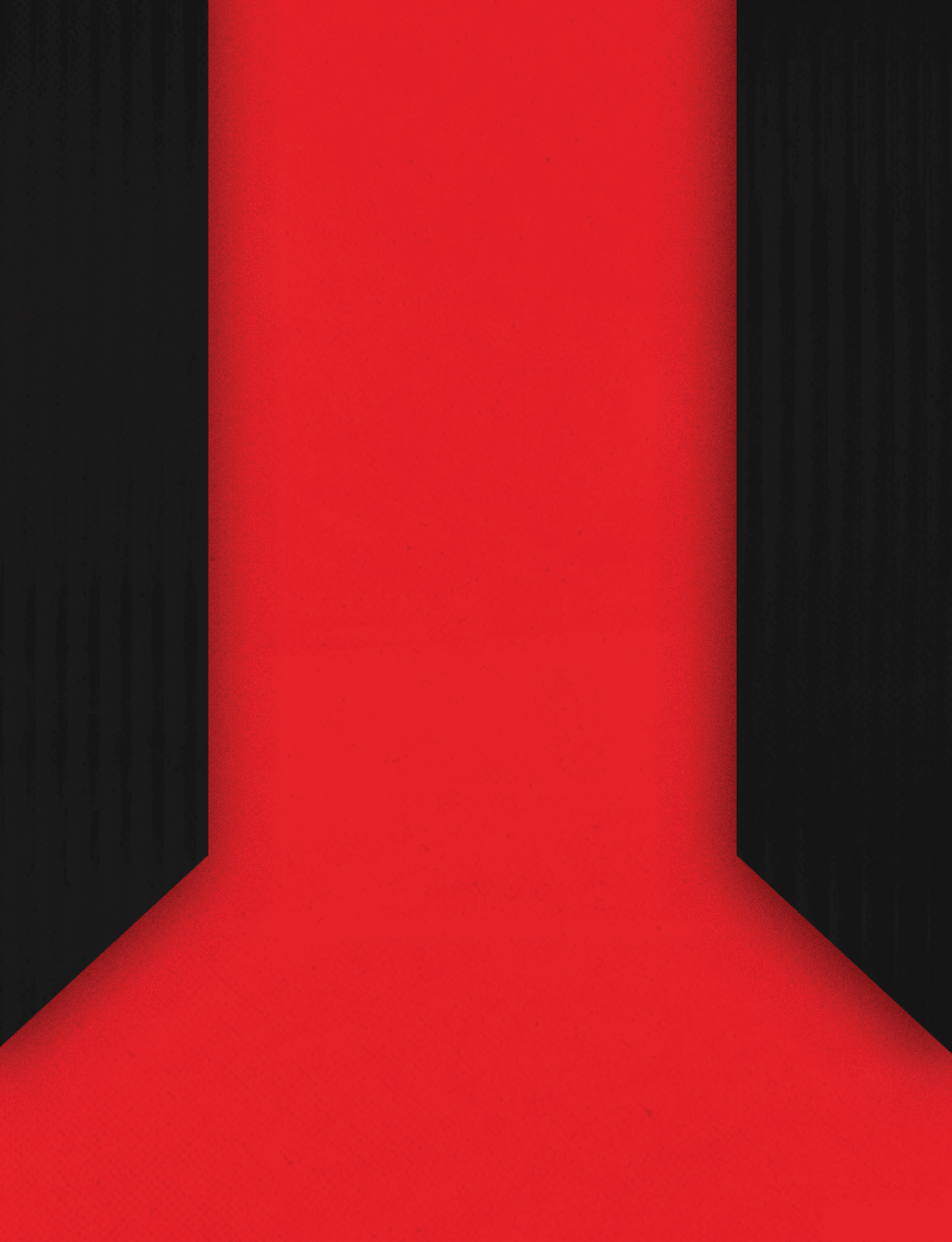 A red and black sign with the letter R. Description generated by AI