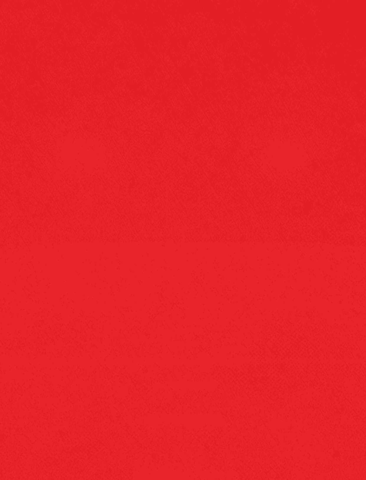 Red background with no people. Description generated by AI