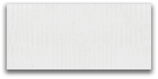A close-up view of a white textured surface with subtle vertical ridges and a soft shadow around the edges. Description generated by AI