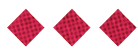 A series of blurry images of a circle, a square, a triangle, and a star. Description generated by AI
