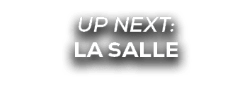 UP NEXT: LA SALLE