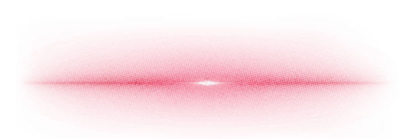 A symmetrical, abstract digital pattern with a bright white center fading outward into soft red and pink hues. Description generated by AI