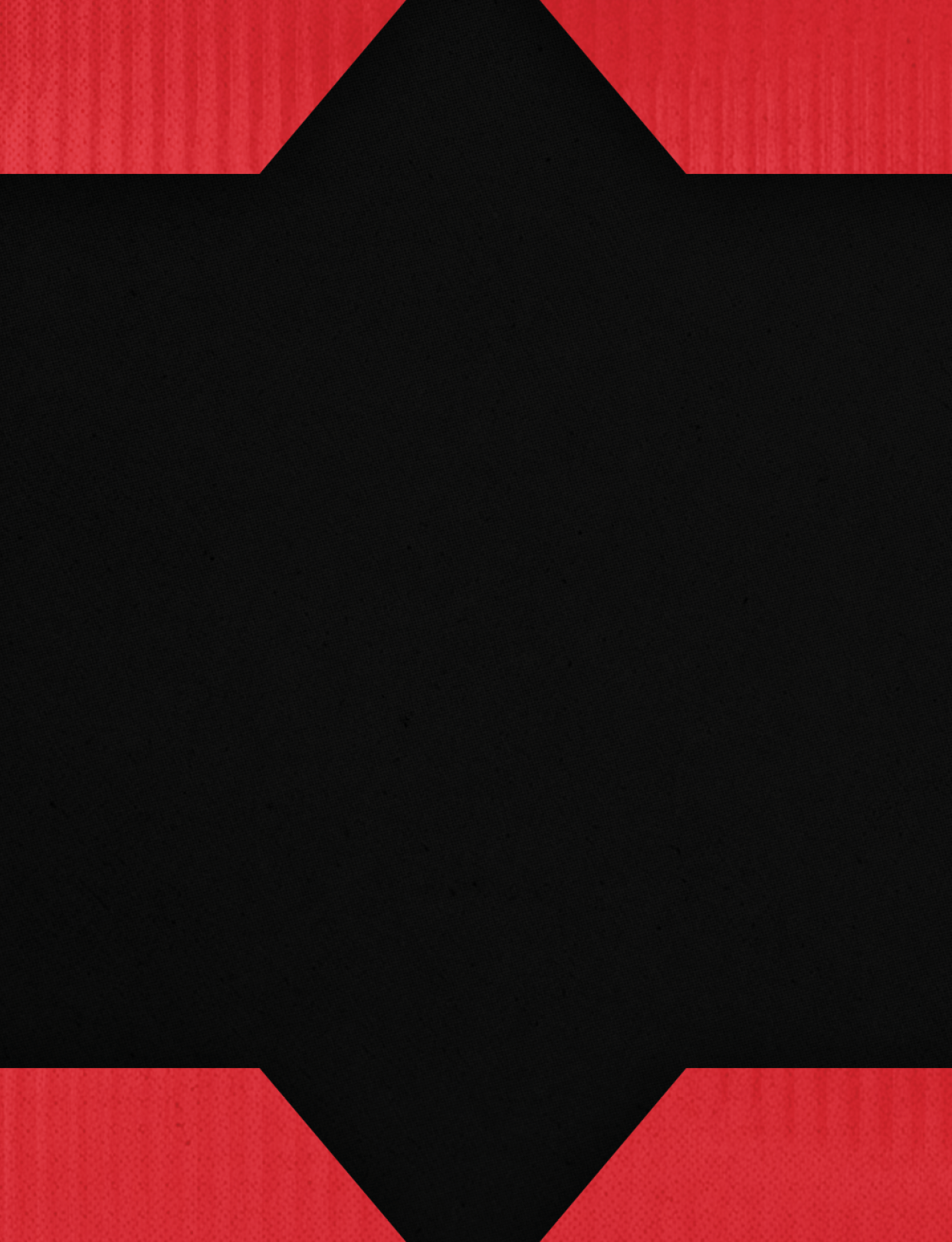 A red and blue striped cloth with a red background. Description generated by AI