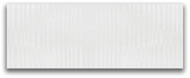 A white wall with a pattern of vertical lines. Description generated by AI