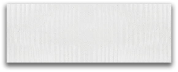 A white wall with a pattern of vertical lines. Description generated by AI
