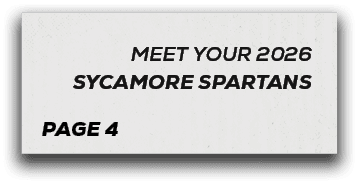 page 4,MEET YOUR 2026 SYCAMORE SPARTAN
