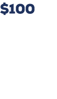 $100 