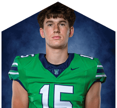 A young man wearing a white jersey with the number 10 on it. Description generated by AI