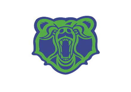 A blue and red logo of a lion. Description generated by AI