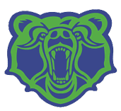 A blue and red logo of a lion. Description generated by AI