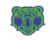 A blue and red logo of a lion. Description generated by AI